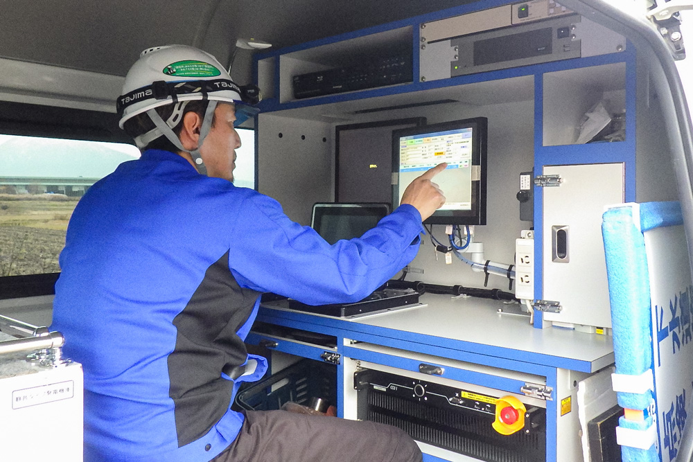 下水道管路内テレビカメラ調査